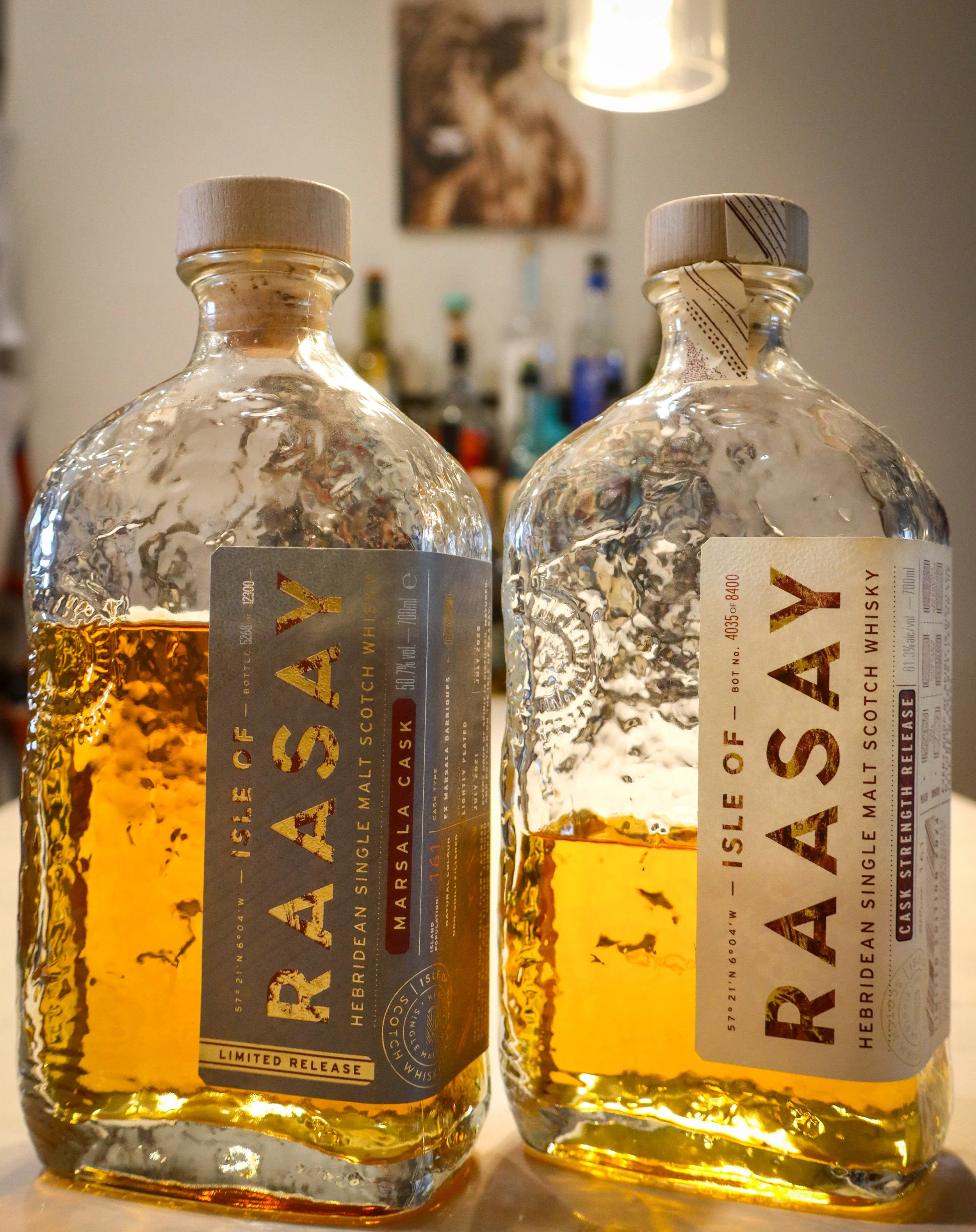 ISLE OF RAASAY シングルモルトウイスキー 700ml 2本セット アイル オブ ラッセイ NA SIA シングルカスク チンカピンオーク 5年